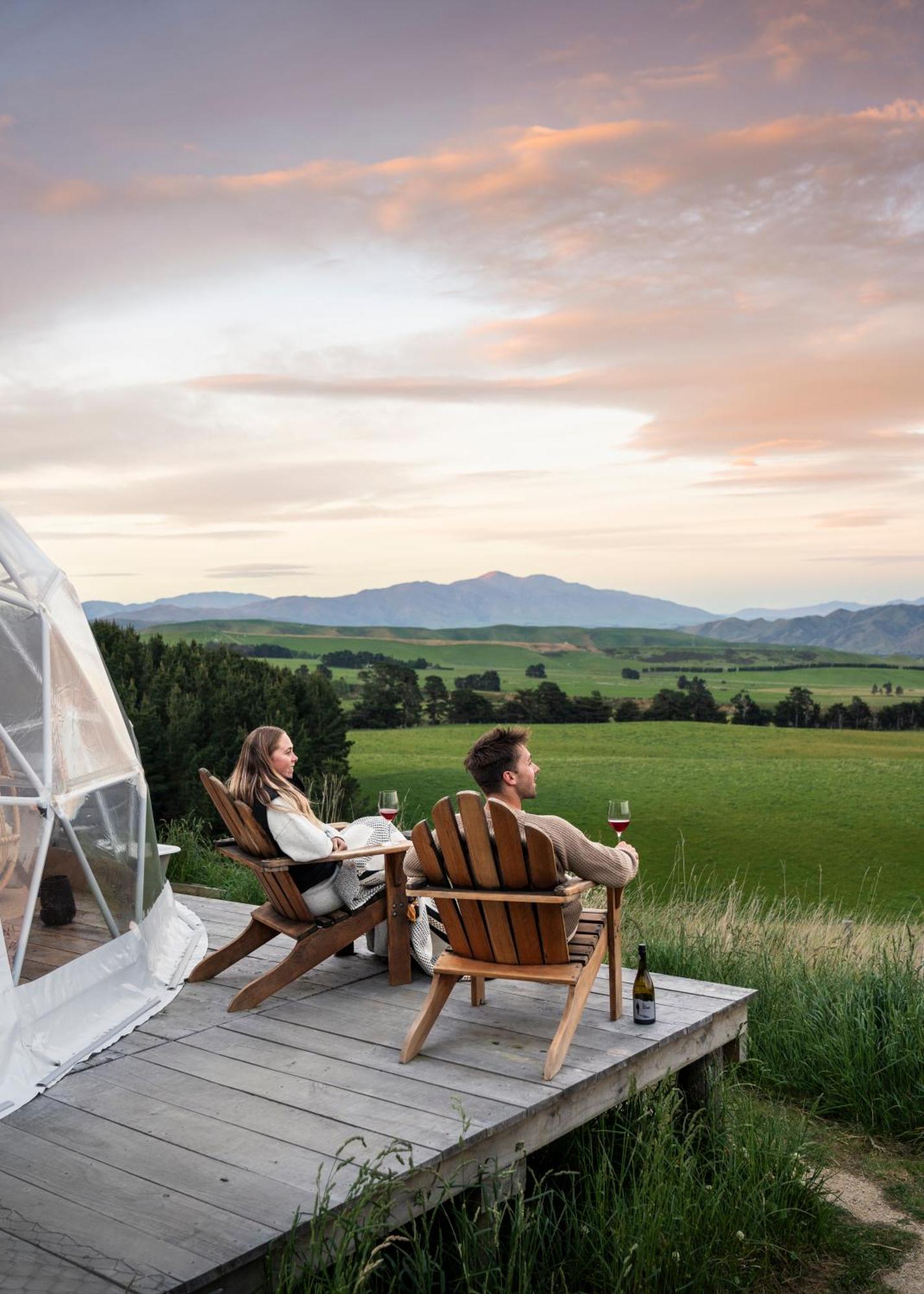 Valley Views Glamping Kurow ภายนอก รูปภาพ